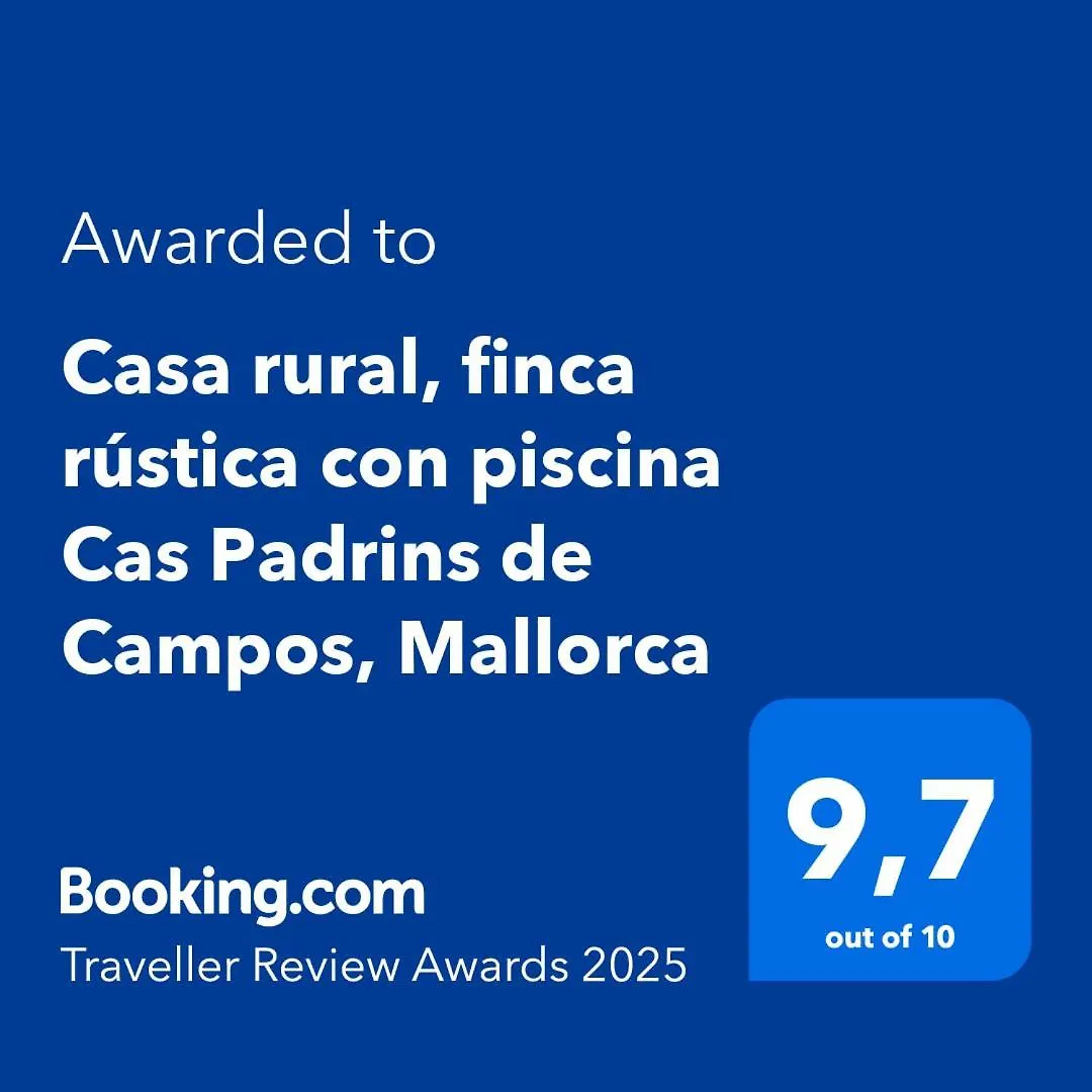 Villa Casa Rural, Finca Rustica Con Piscina Cas Padrins De Campos, Mallorca Spanien