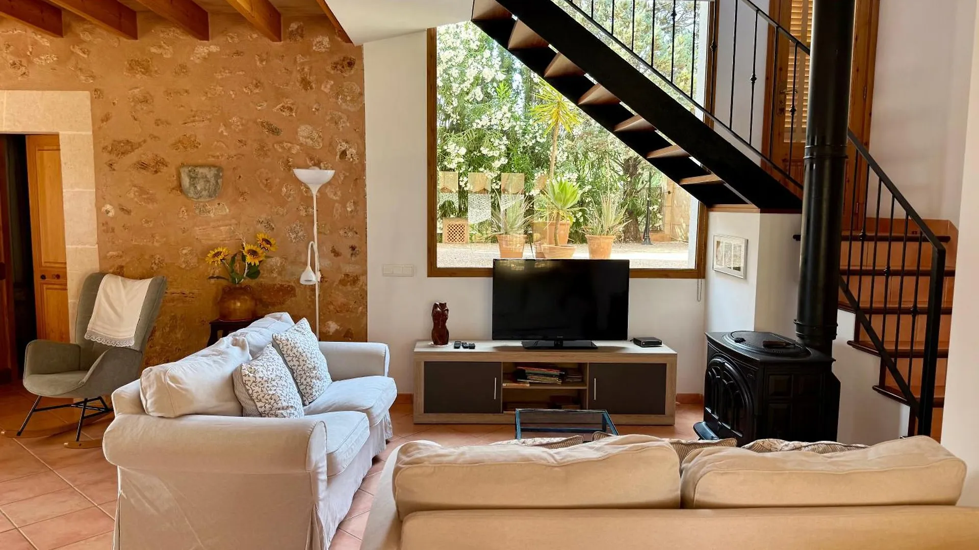 Villa Casa Rural, Finca Rustica Con Piscina Cas Padrins De Campos, Mallorca